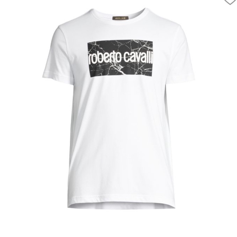 ROBERTO CAVALLI Logo Tee